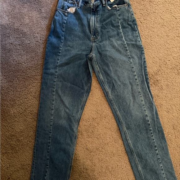 Abercrombie & Fitch Denim - 90’s straight curve love ultra high rise